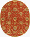 Caesar Rug | Burnt Orange | CAE1169