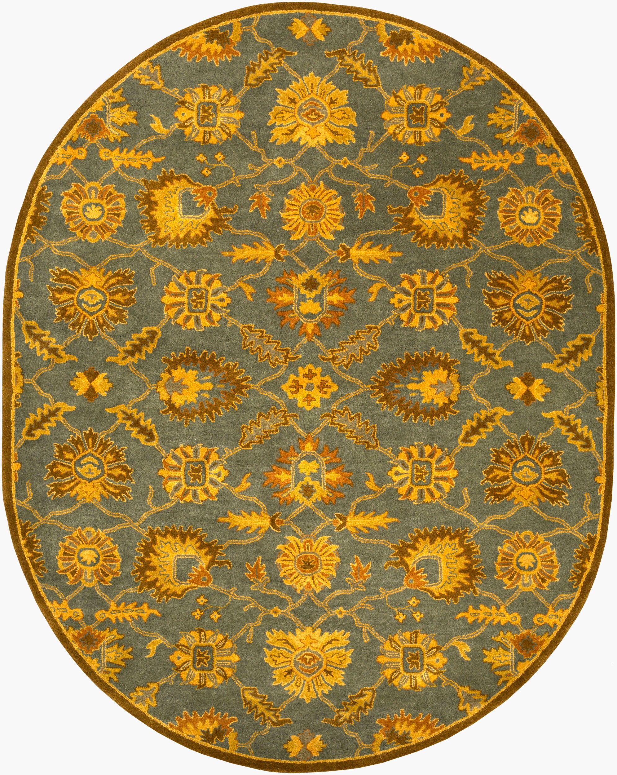 Caesar Rug | Deep Teal | CAE1186