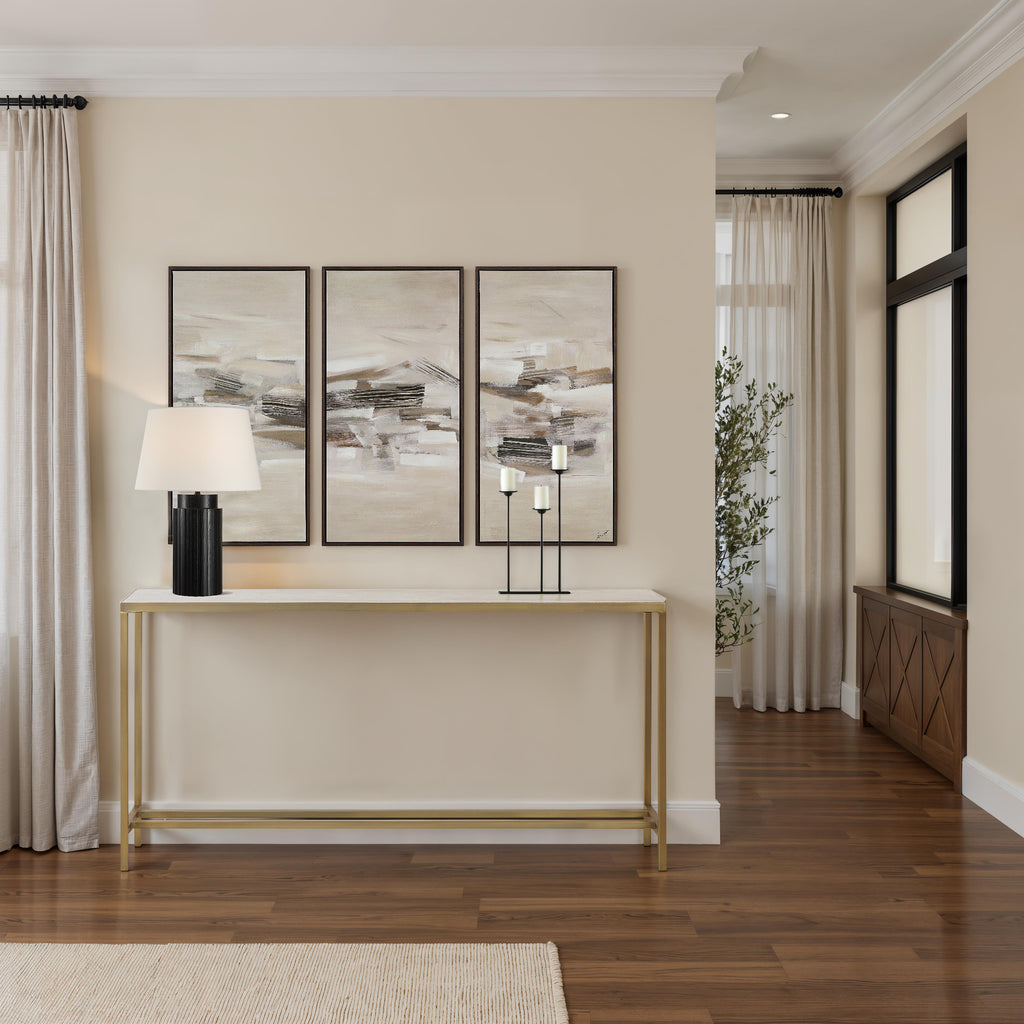 Bodin Console Table | Brushed Brass