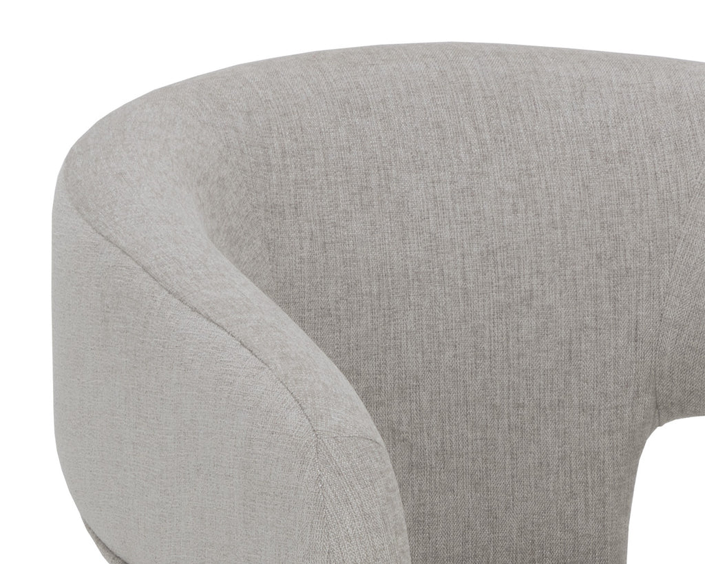 Isidore Dining Armchair - Ernst Sandstone