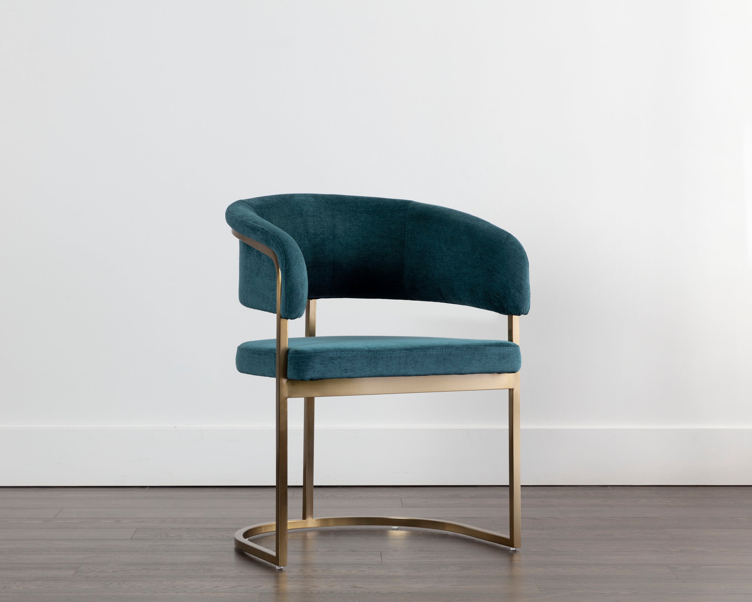 Marris Dining Armchair - Gold - Danny Teal