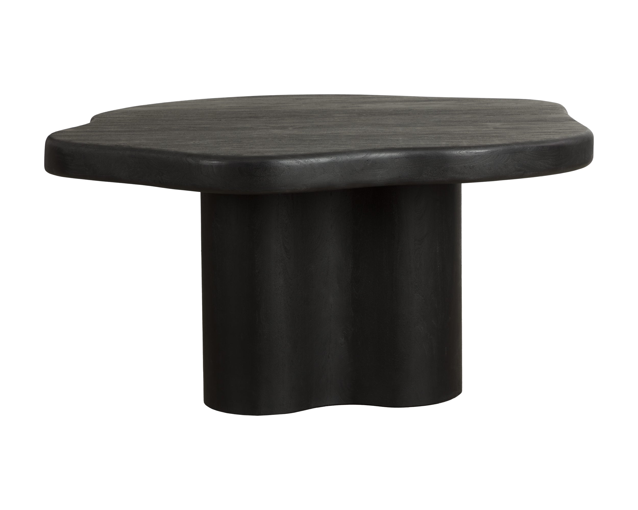 Bellona Dining Table - Charcoal Black - 68.5"