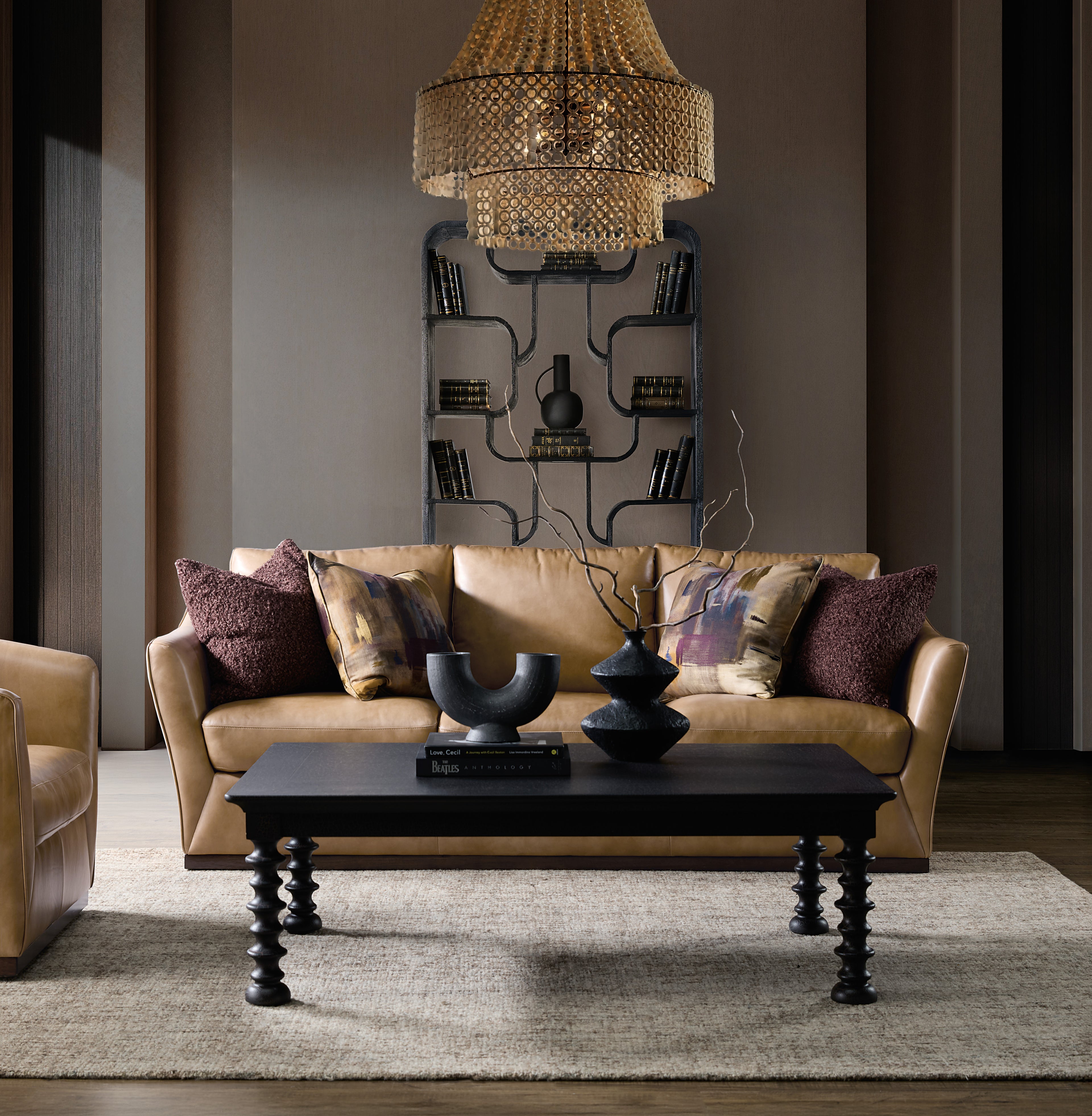 Fairfax Stationary Sofa | Dark Blond