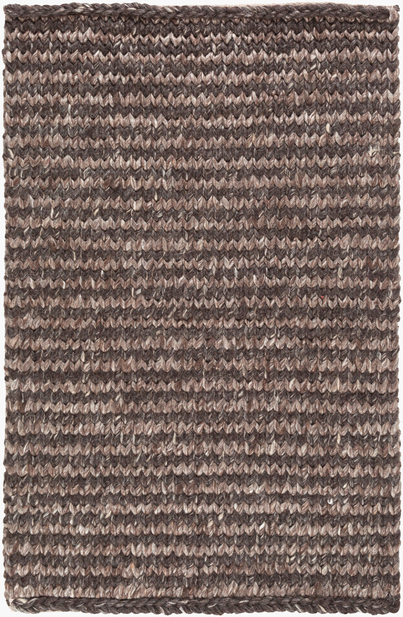 Cable Rug | Dark Brown | CBL7000