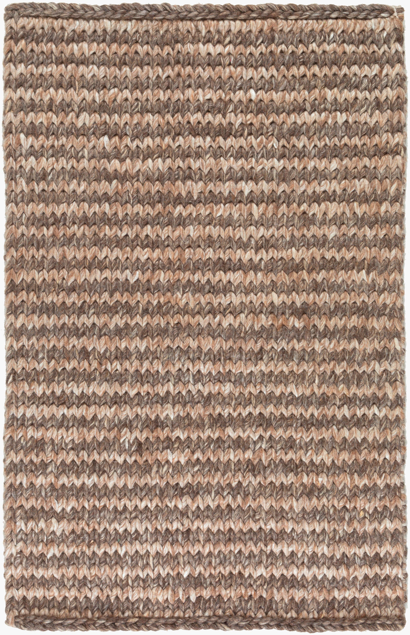 Cable Rug | Dark Brown | CBL7001