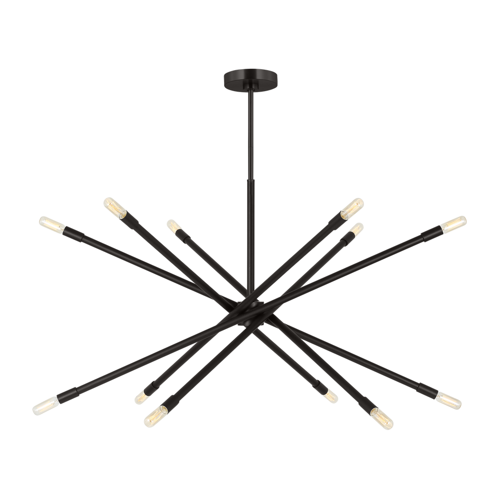 Eastyn Extra Large Chandelier Midnight Black