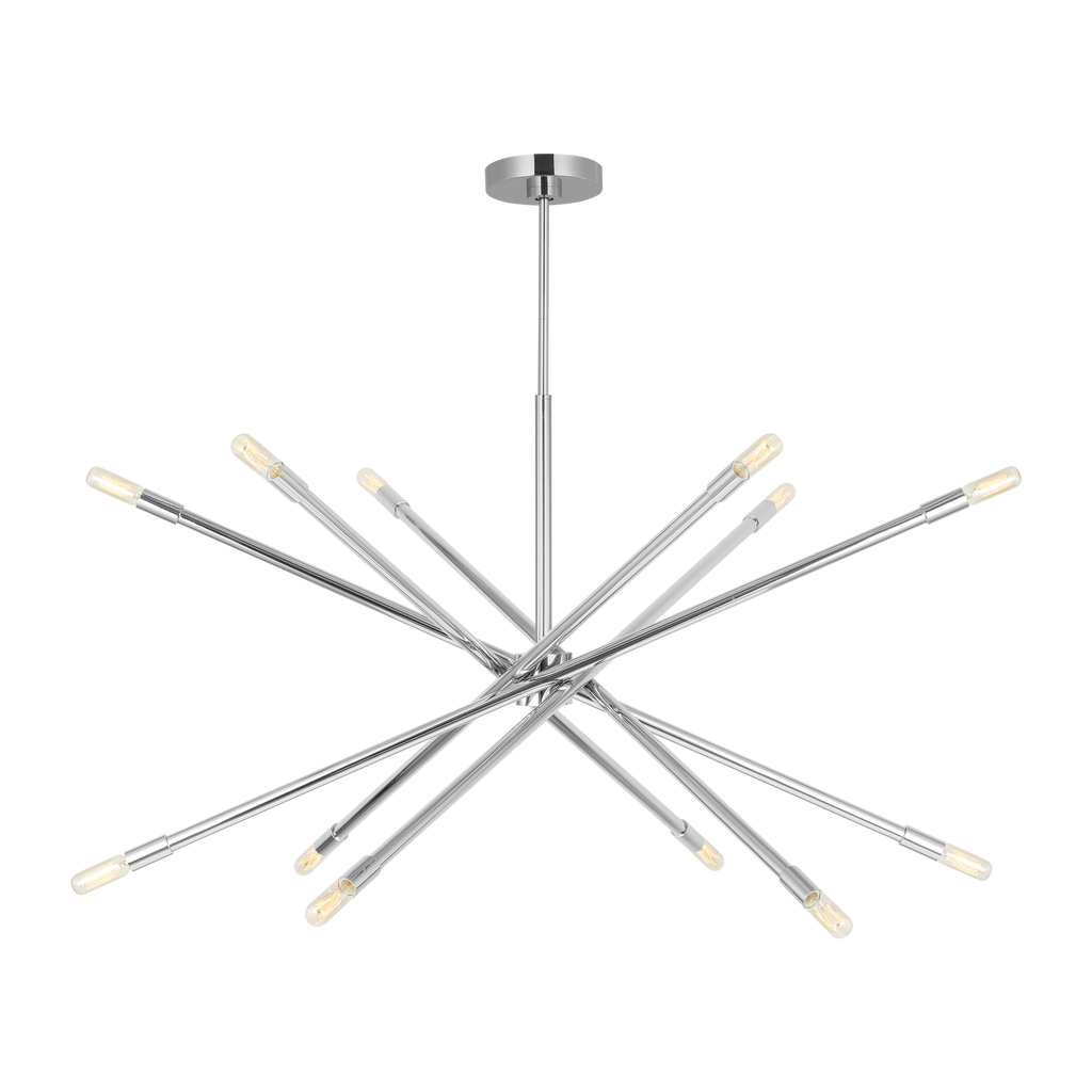 Eastyn Extra Large Chandelier Polished Nickel