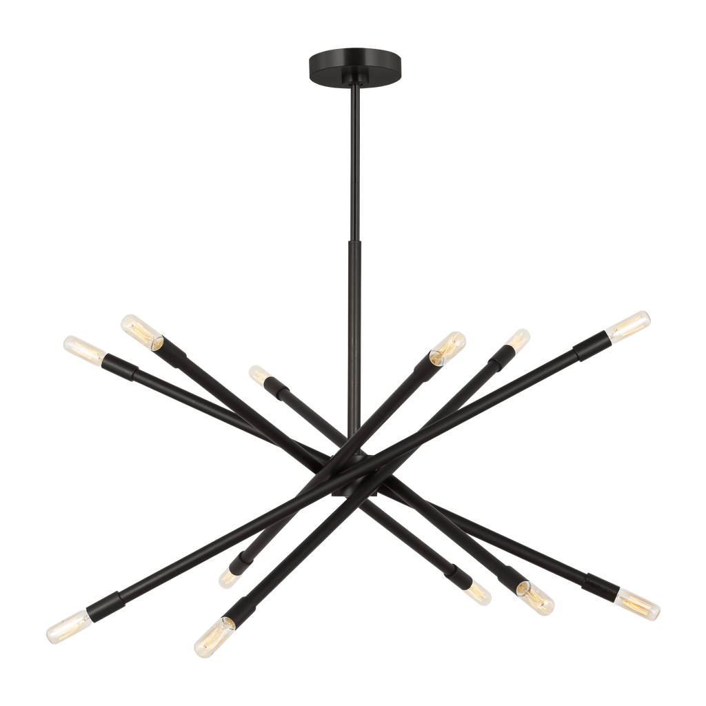 Eastyn Large Chandelier Midnight Black