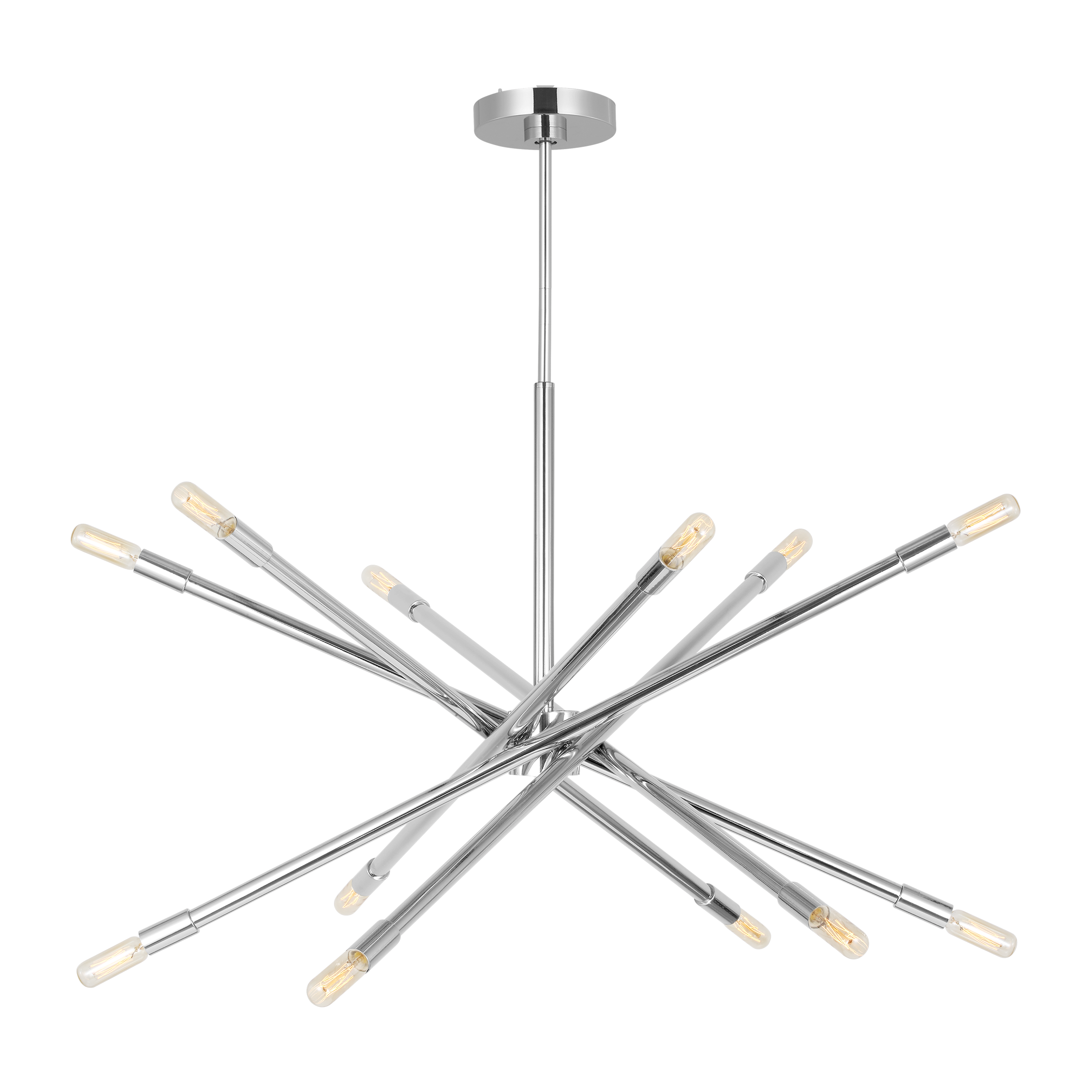 Eastyn Large Chandelier Polished Nickel