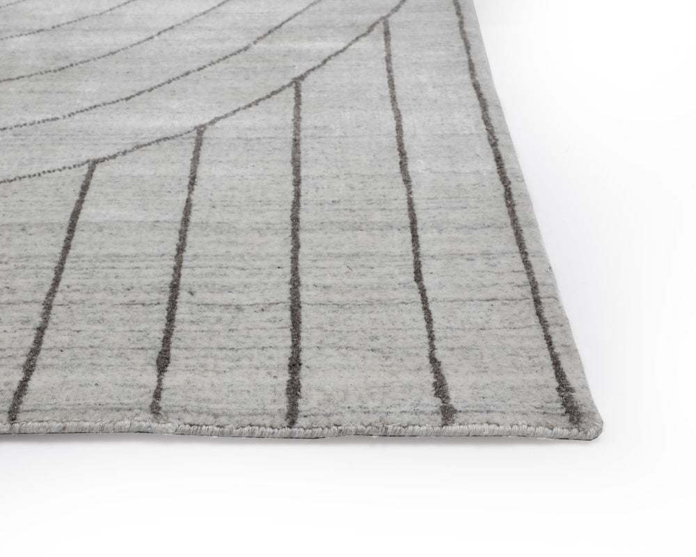 Fez Hand-Loomed Rug - Ivory / Grey - 8' X 10'