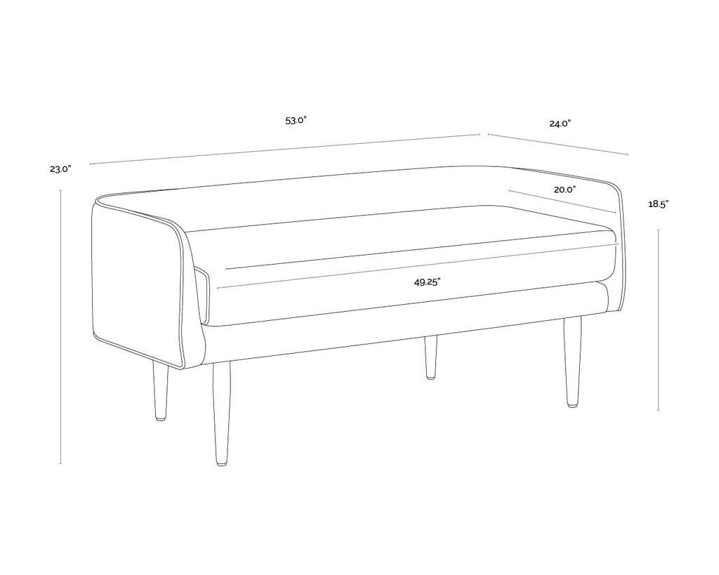 Sammy Bench - Grey Sky