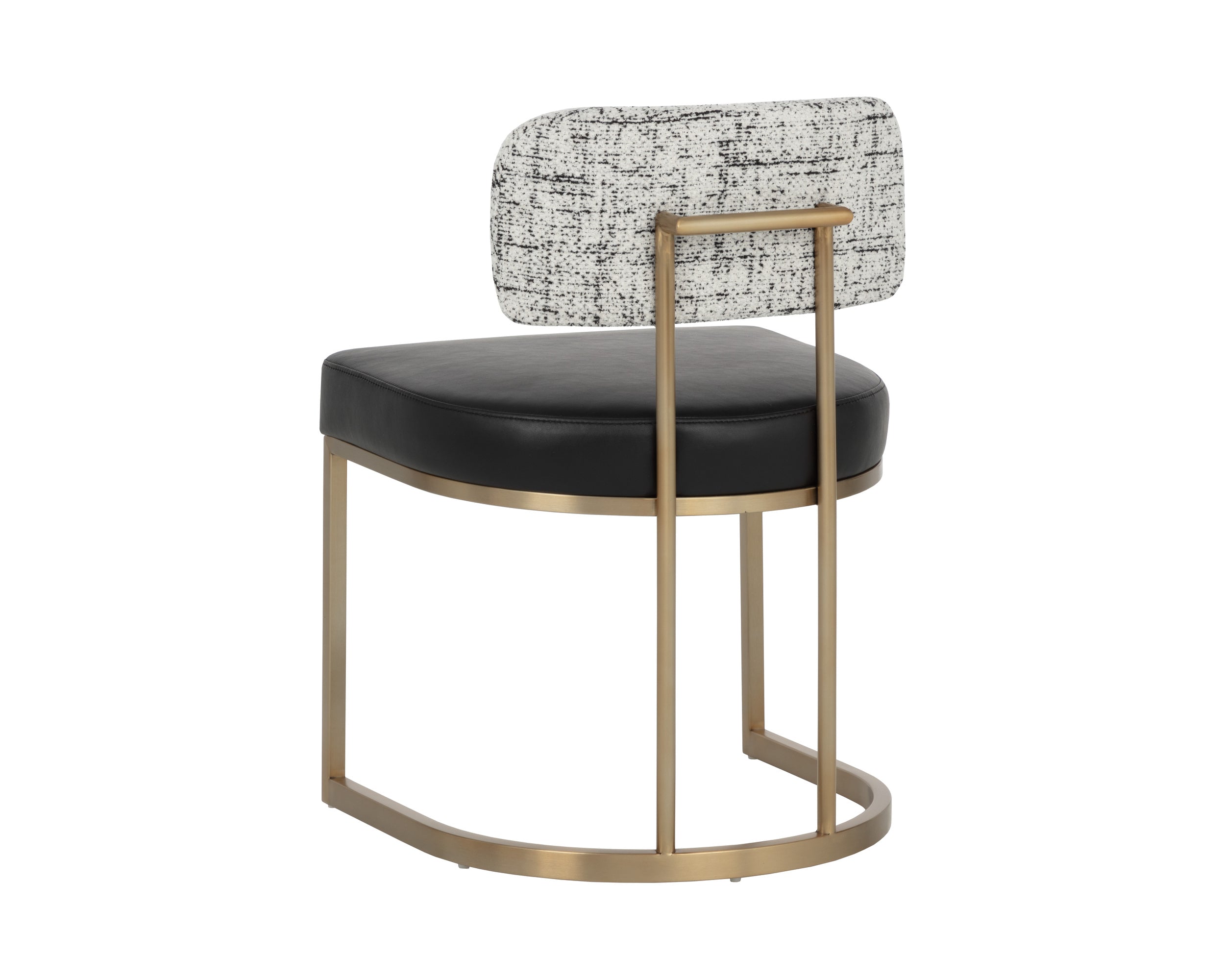 Larissa Dining Chair - Bravo Black / Halton Birch
