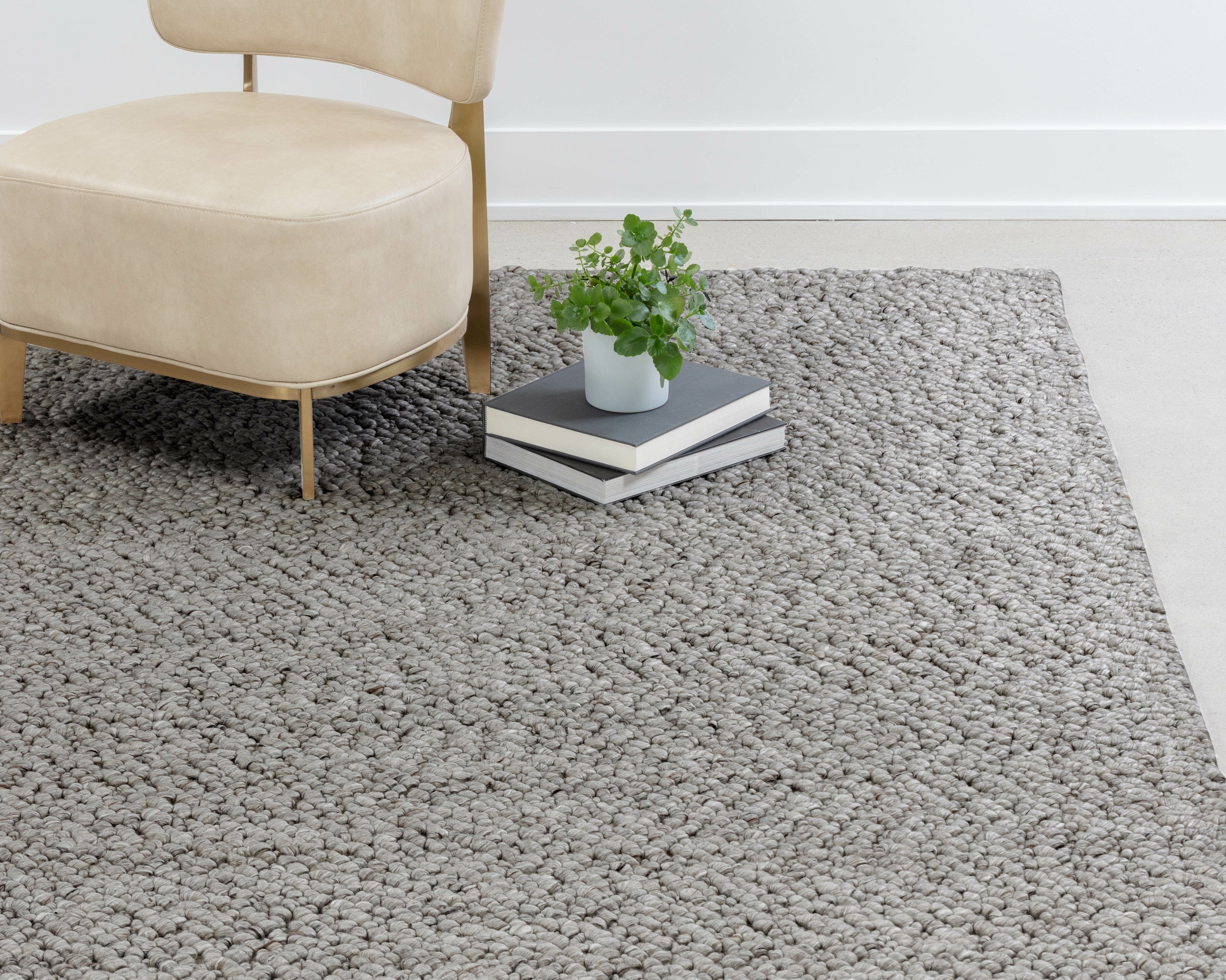 Umea Hand-Woven Rug - Silver - 8' X 10'