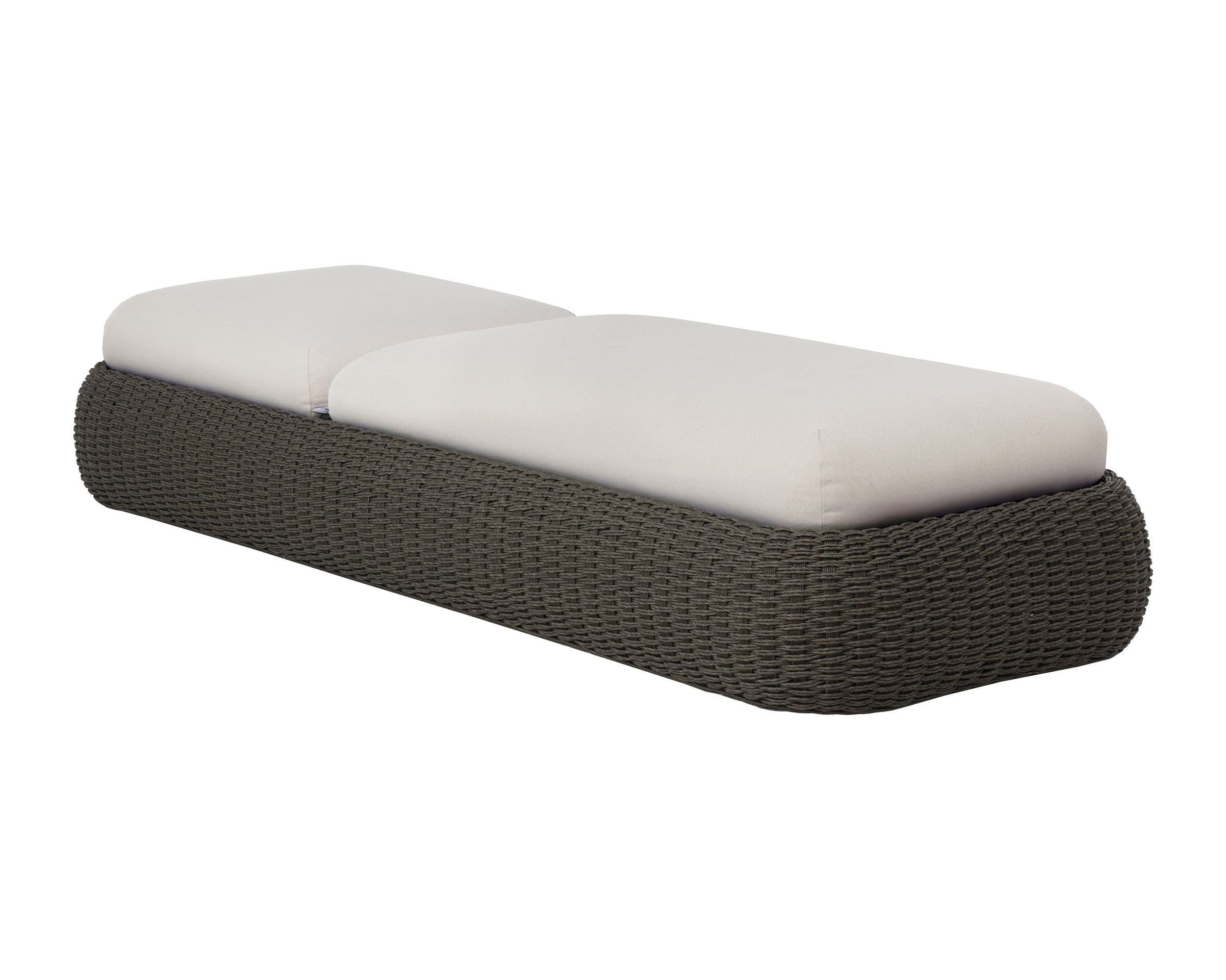 Barcelona Lounger - Grey - Palazzo Cream