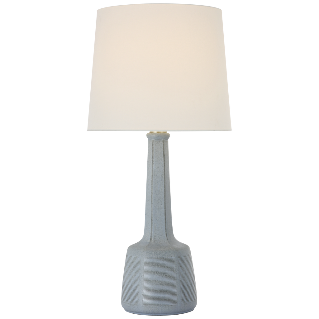 Lerio 31" Table Lamp | Dusted Slate | Linen Shade
