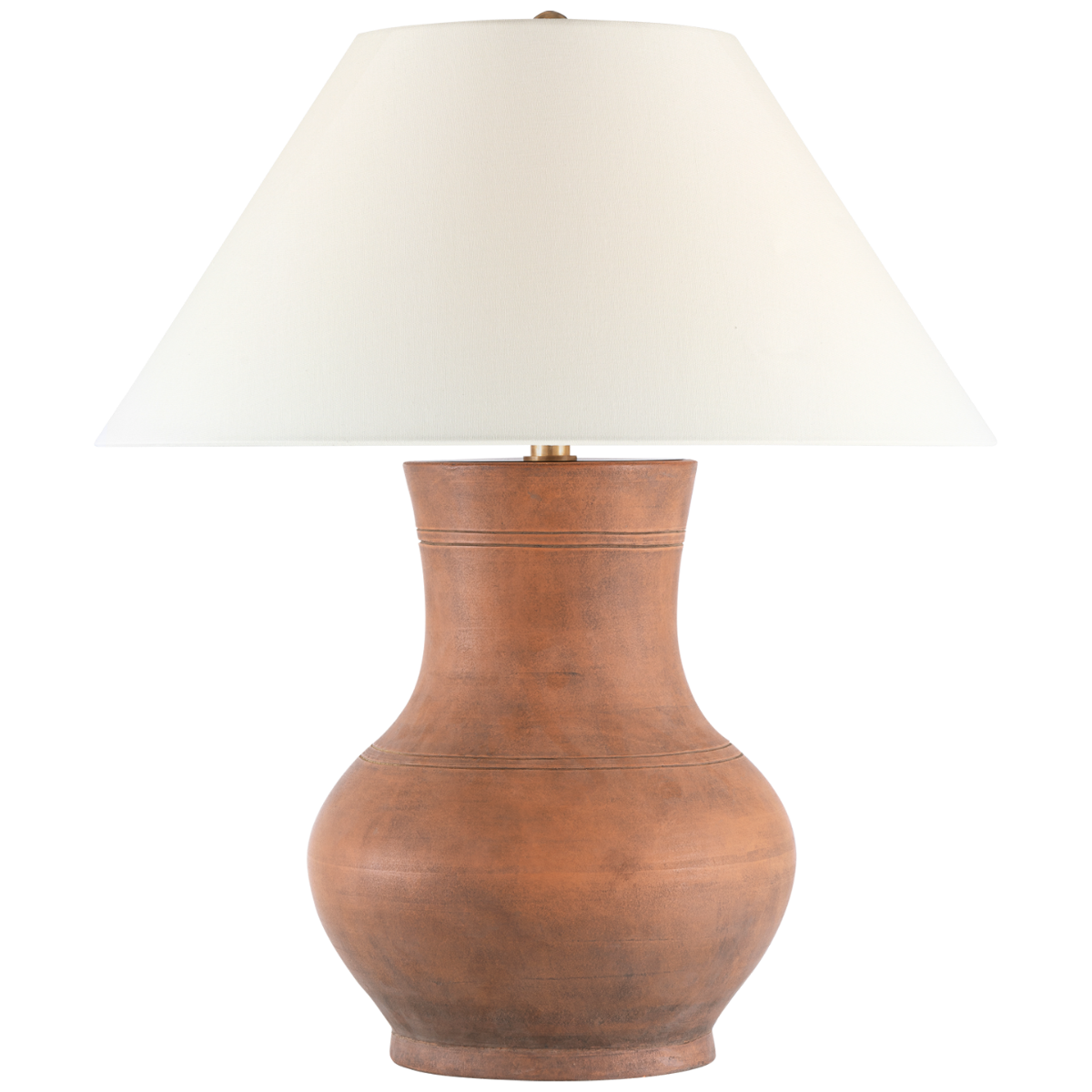 Sorrento 29" Table Lamp | Natural Terracotta | Linen Shade