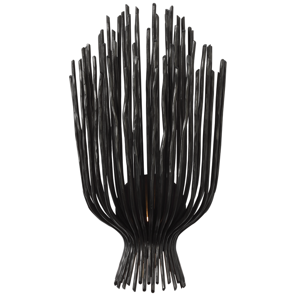 Astra 17" Sculpted Sconce | Aged Iron