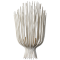 Astra 17" Sculpted Sconce | Waxed Plaster