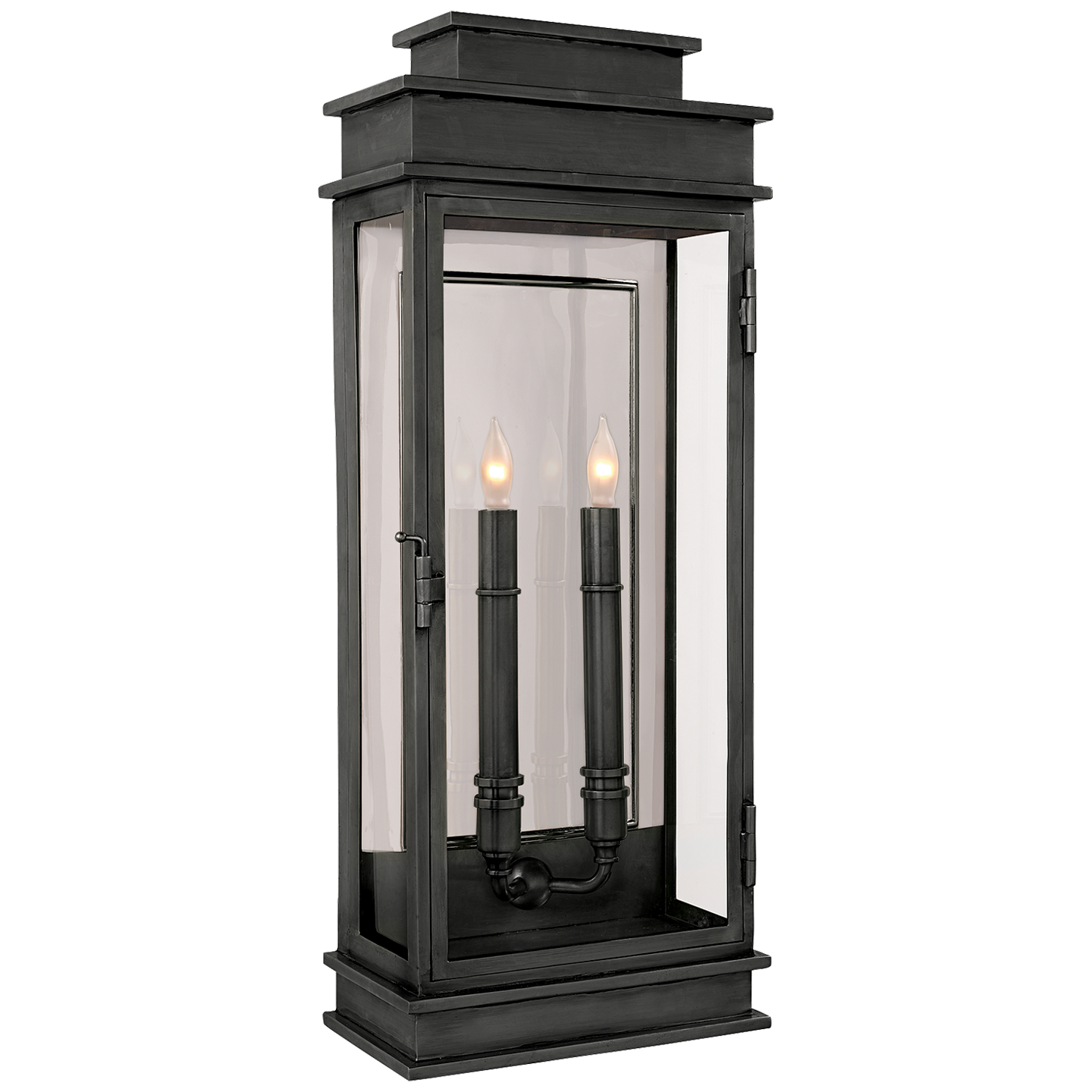 Linear Lantern Tall | Bronze