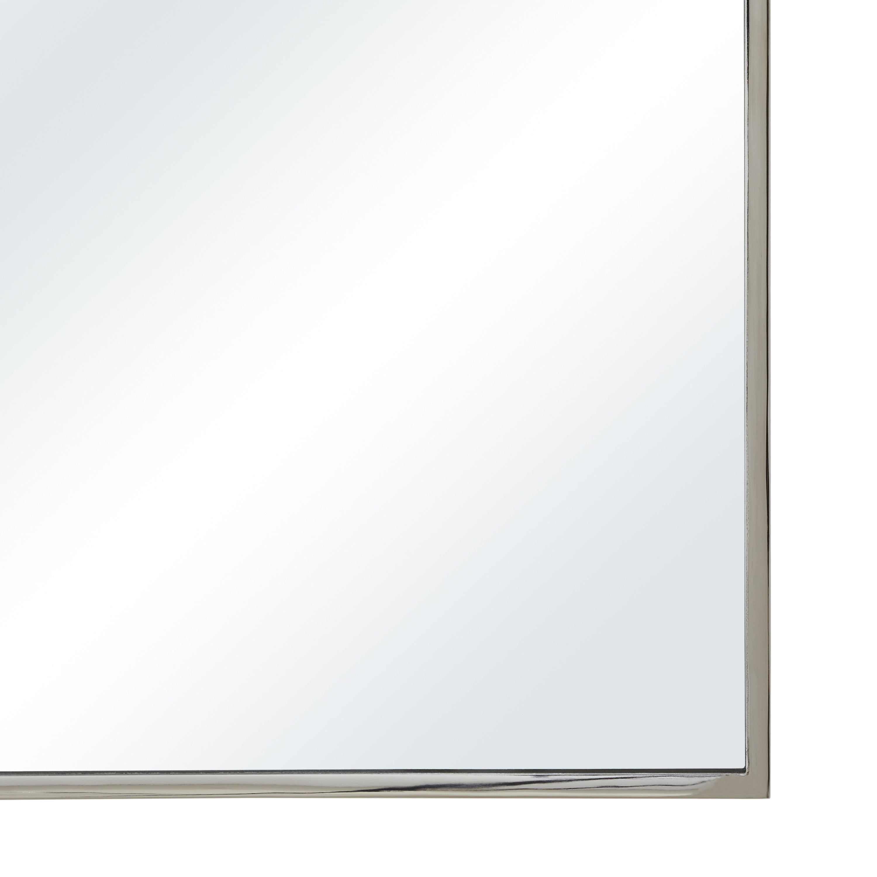 Jackline Wall Mirror | Nickel