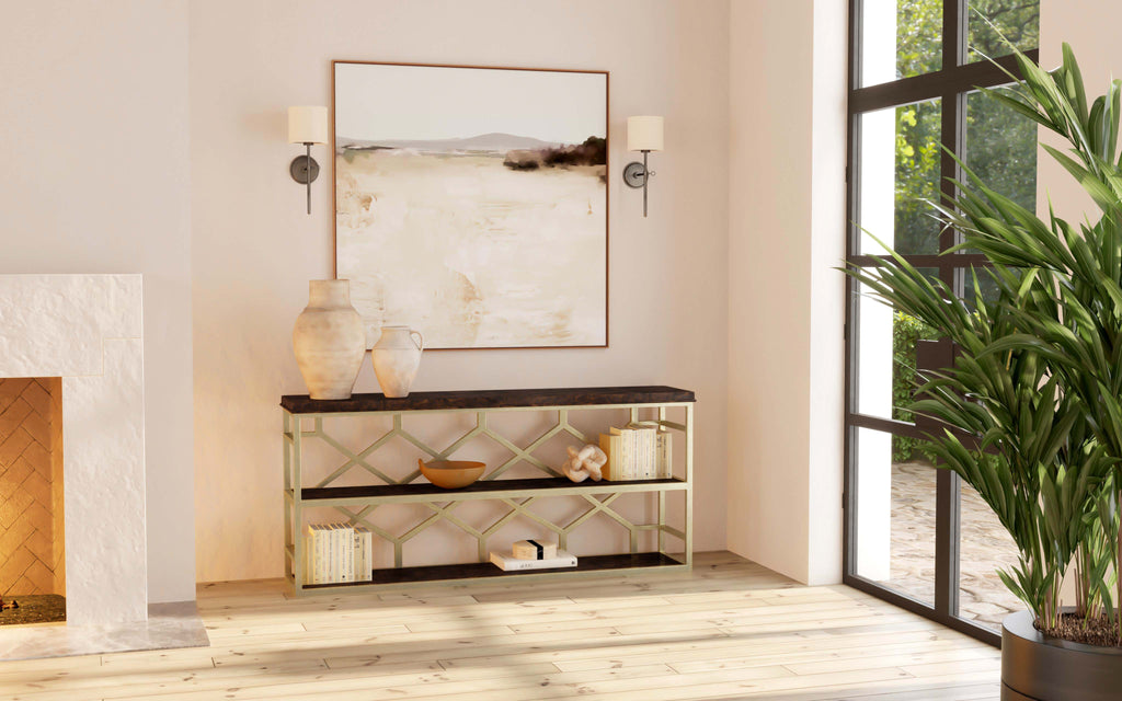 Melange Giles Console Table