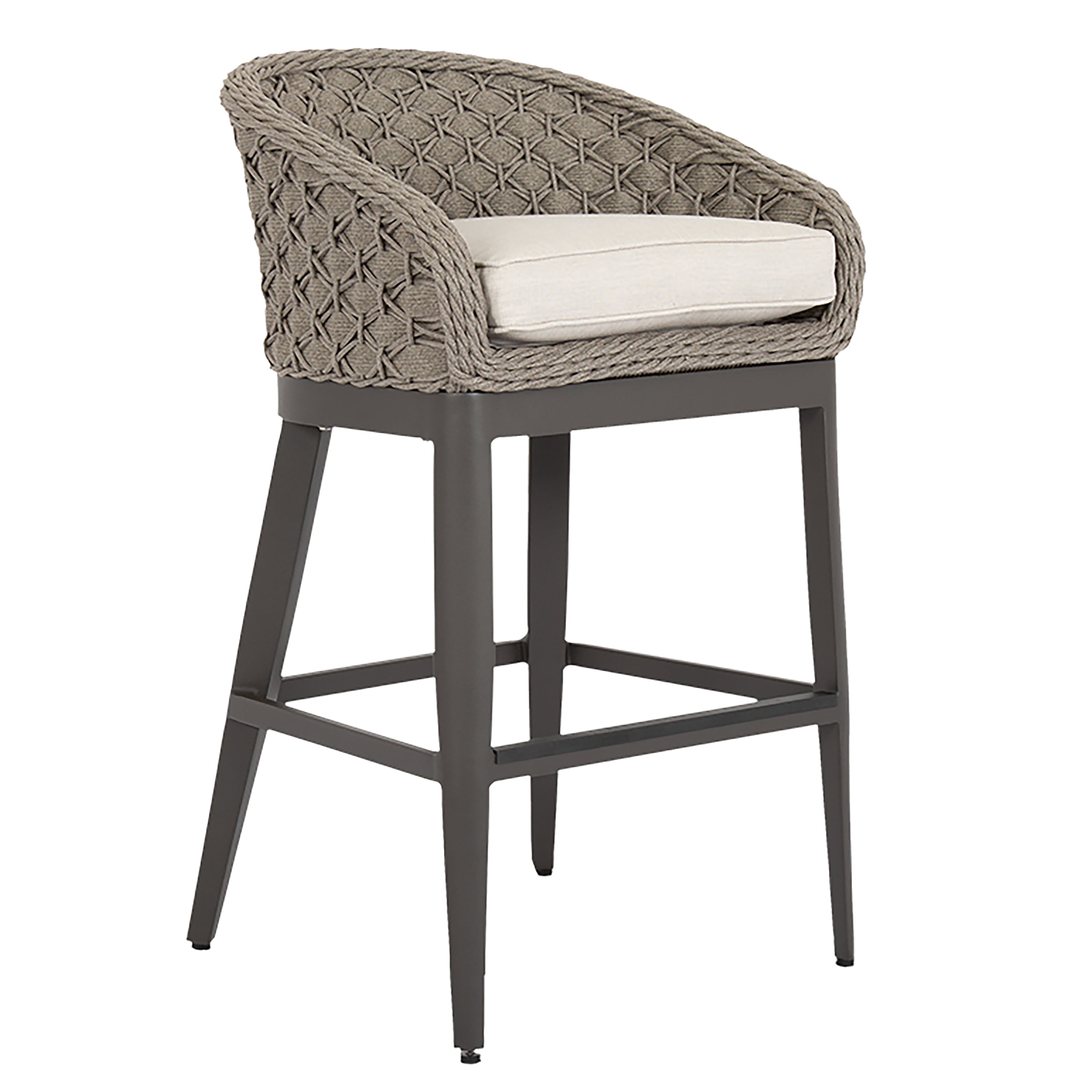 Marbella Barstool in Echo Ash w/ Self Welt