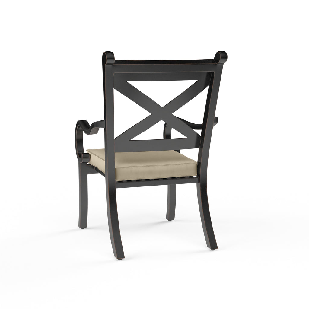 Monterey Dining Chair in Linen Stone w/ Selt Welt