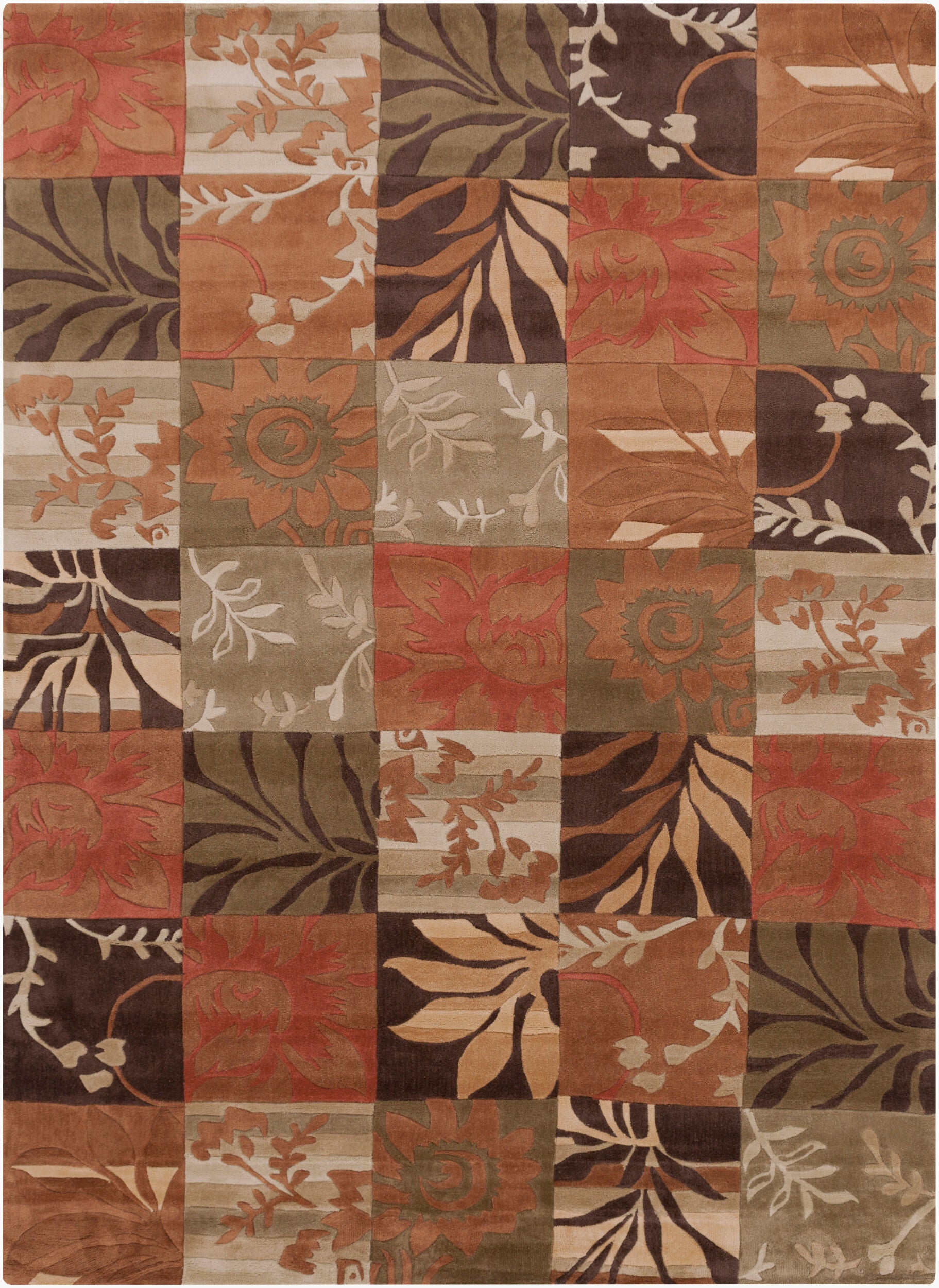 Cosmopolitan Rug | Rust | COS8818