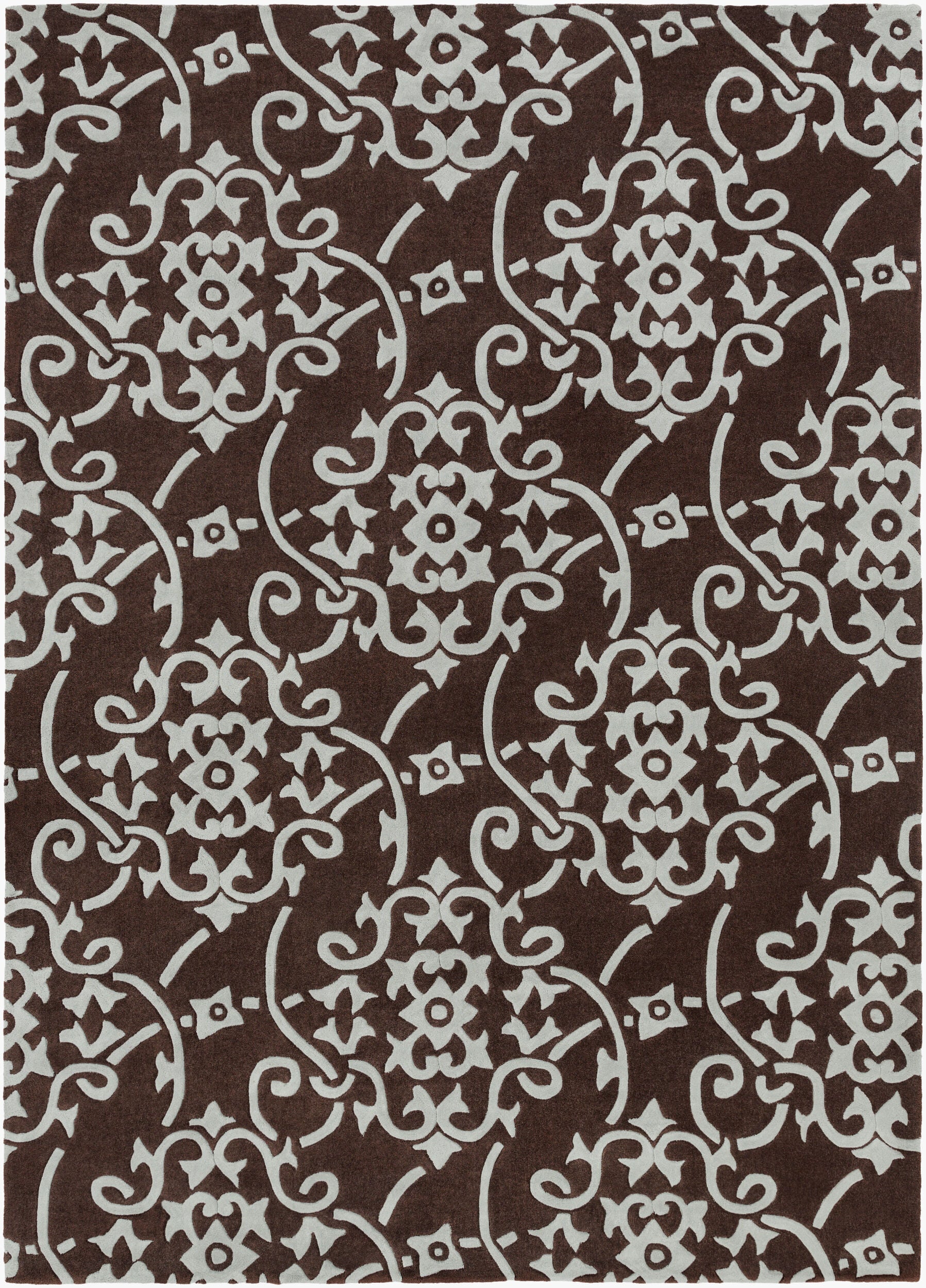 Cosmopolitan Rug | Dark Brown | COS8829