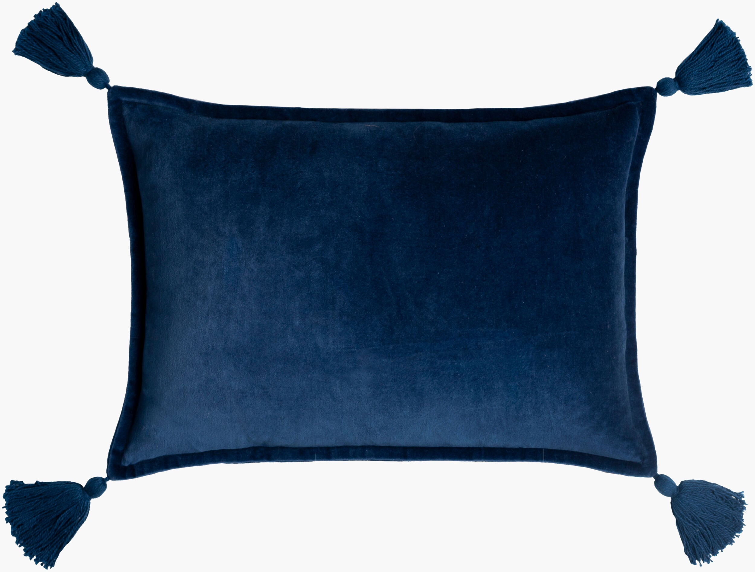 Cotton Velvet Lumbar Pillow | CV045