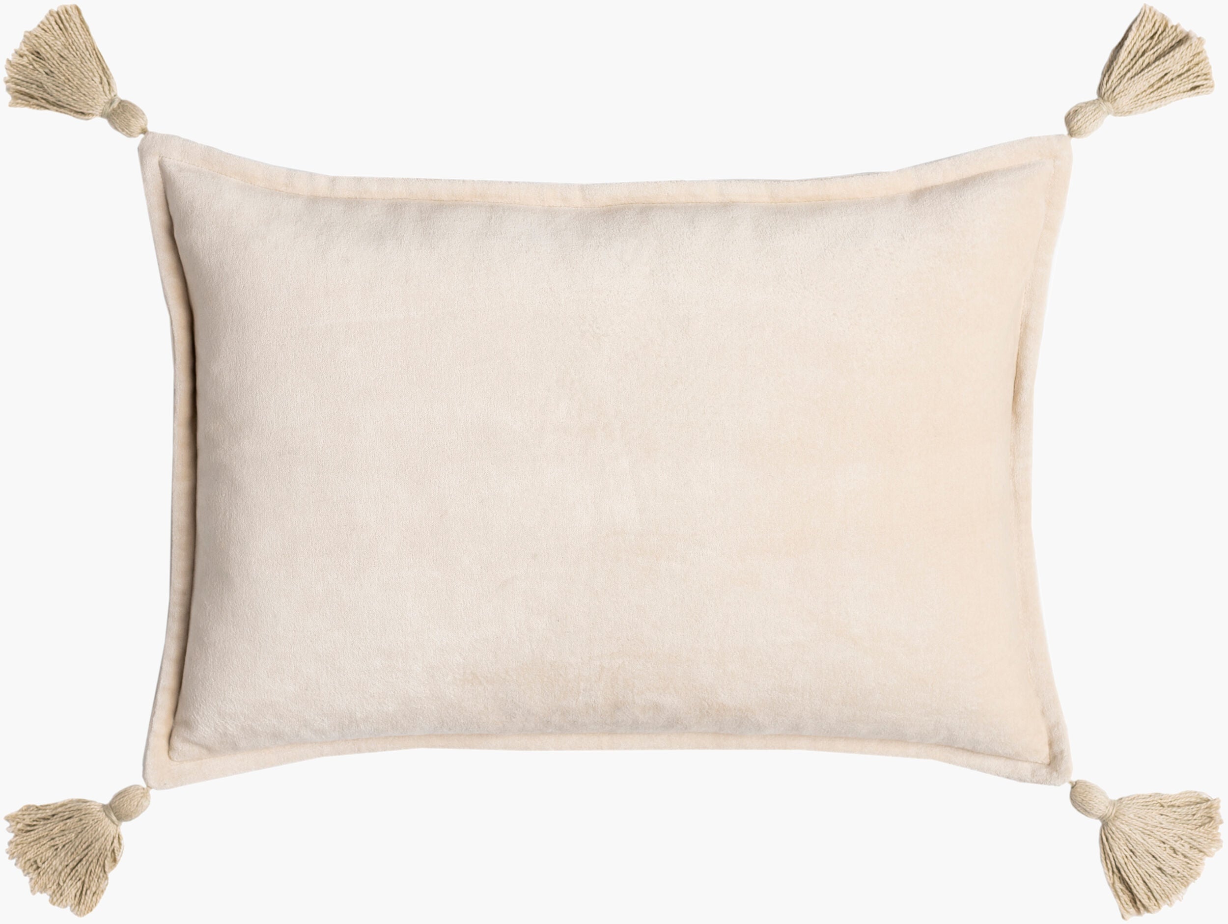 Cotton Velvet Lumbar Pillow | CV049