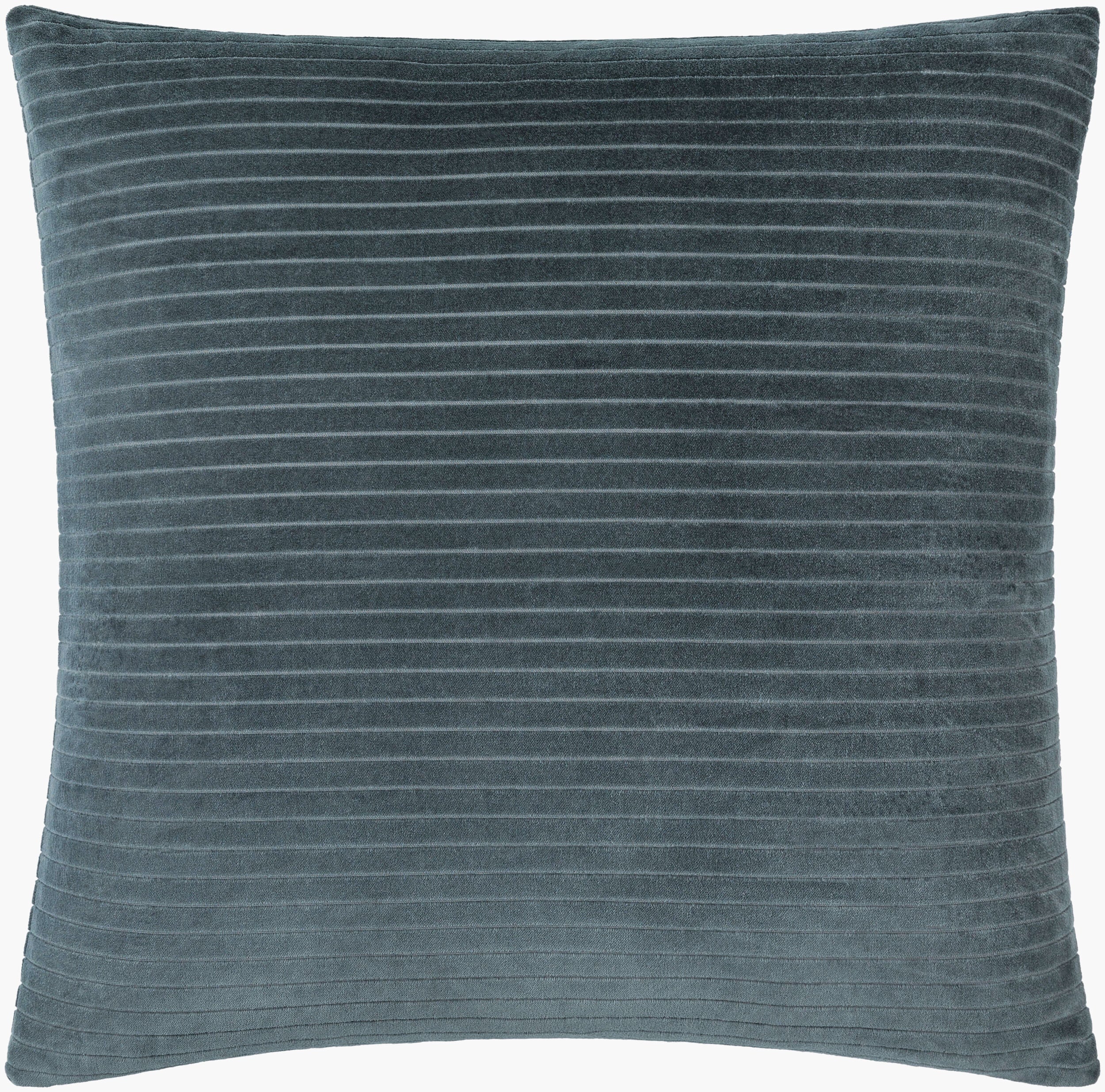Cotton Velvet Stripes Accent Pillow | CV085
