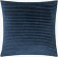 Cotton Velvet Stripes Accent Pillow | CV086
