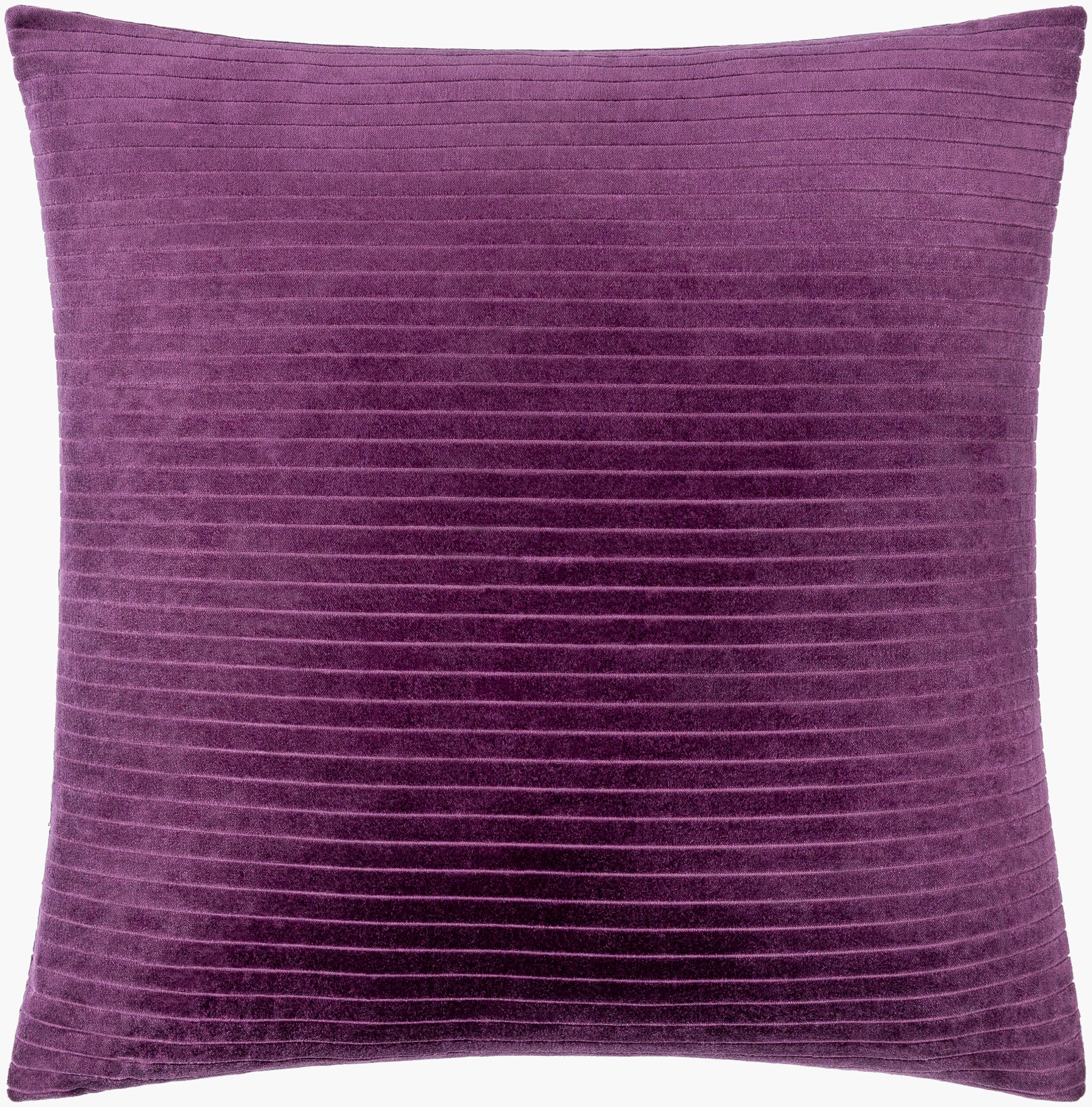 Cotton Velvet Stripes Accent Pillow | CV091