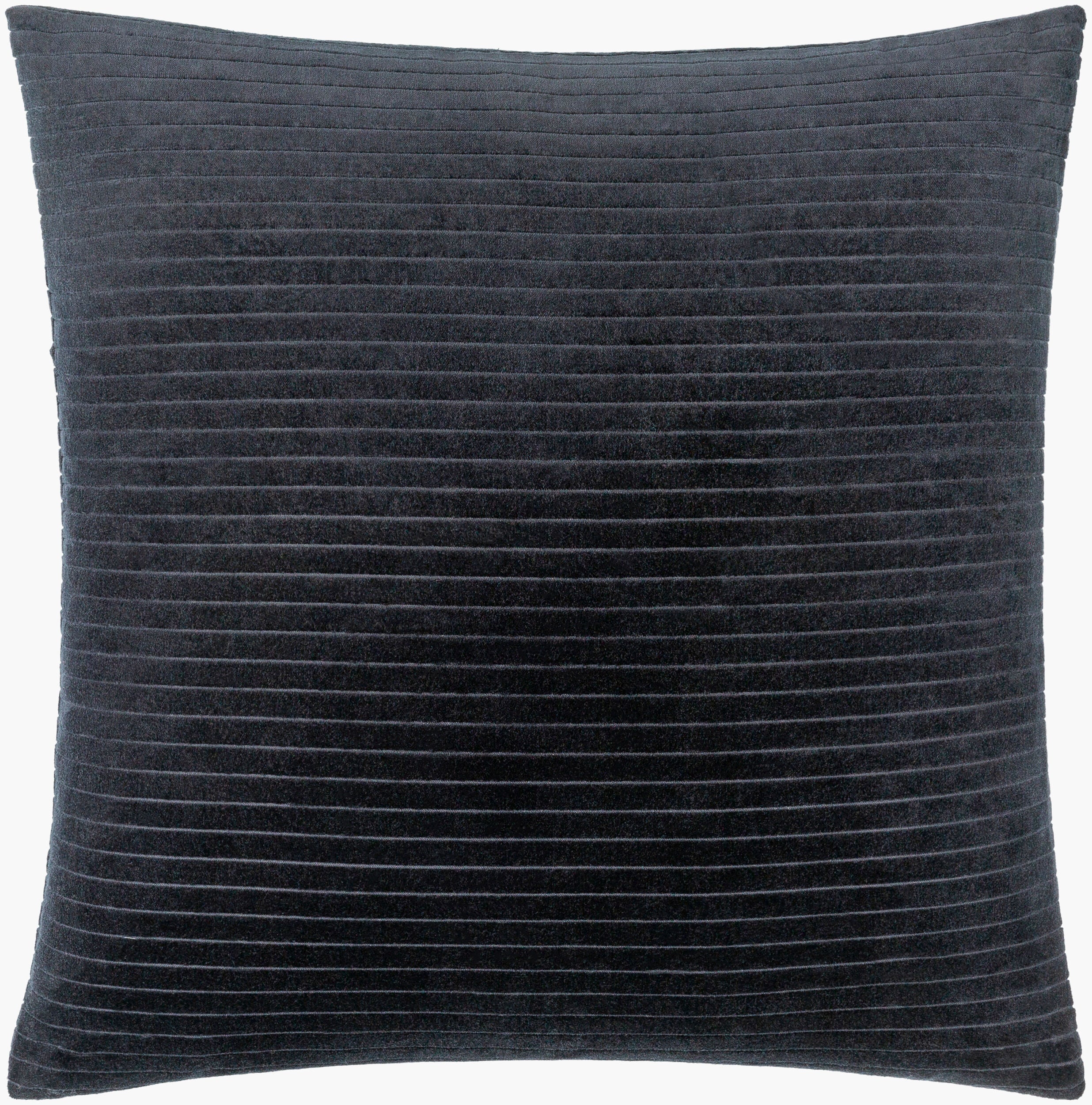 Cotton Velvet Stripes Accent Pillow | CV092