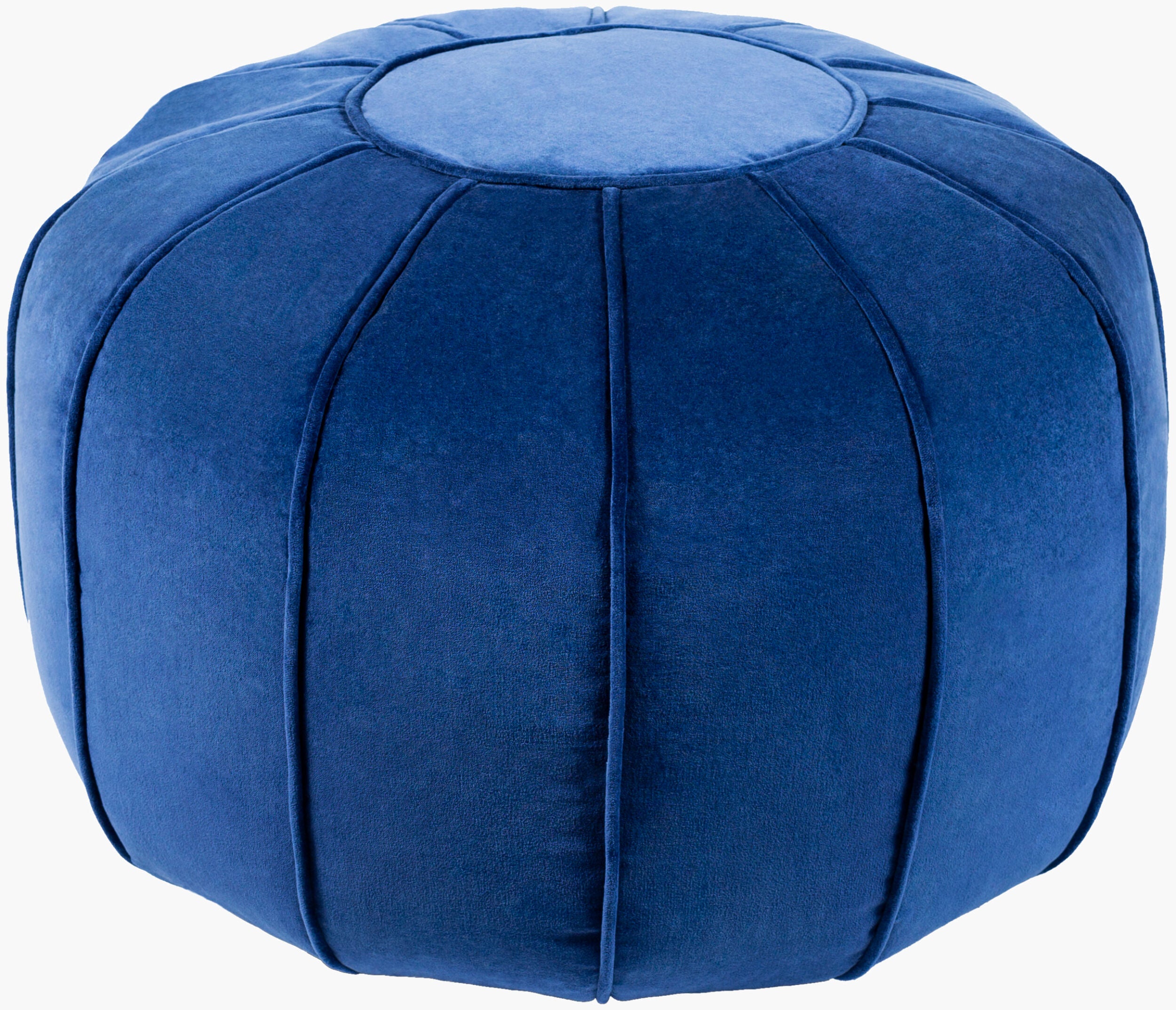 Cotton Velvet Pouf | CVPF016