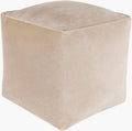 Cotton Velvet Pouf | CVPF017