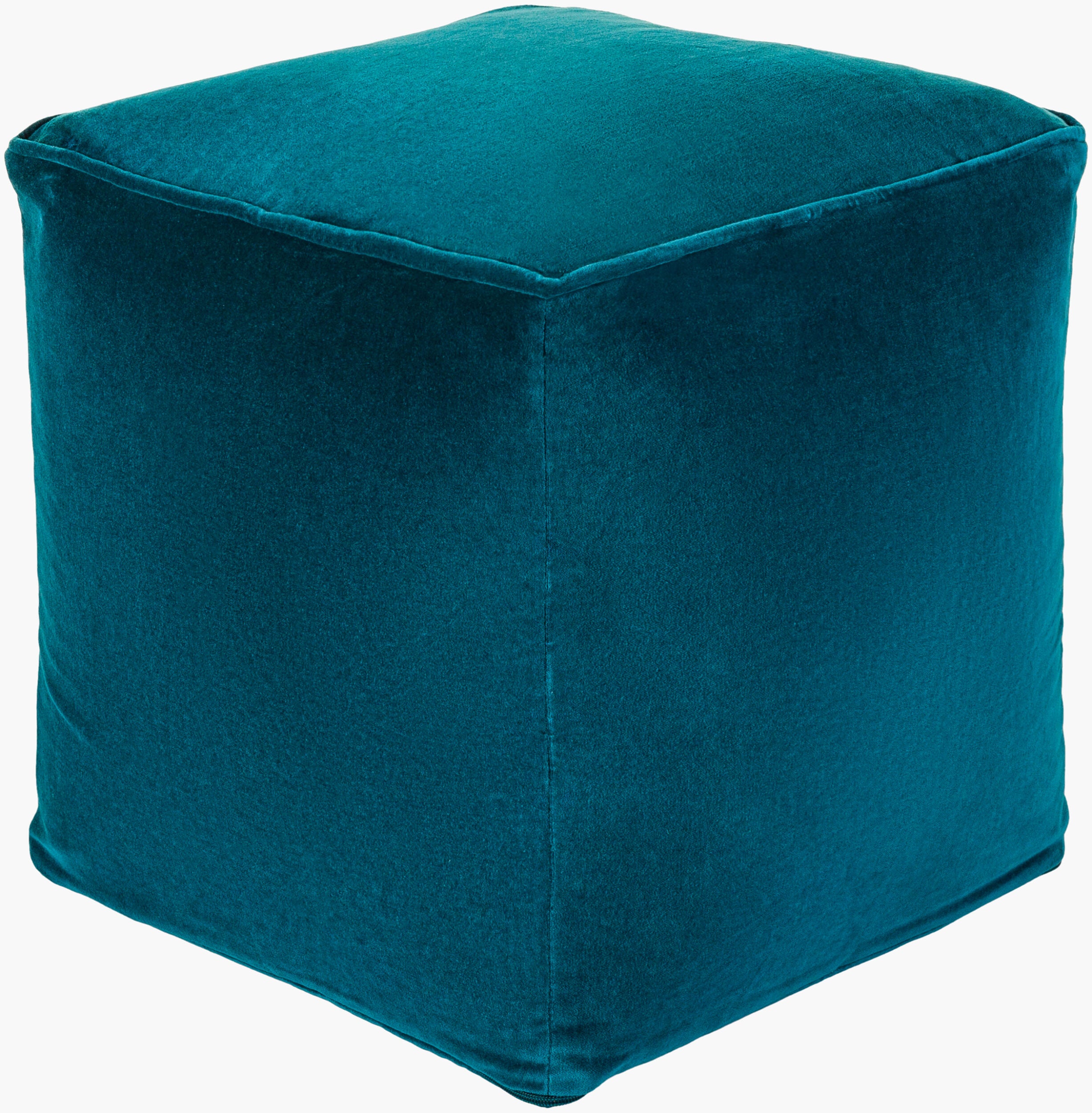 Cotton Velvet Pouf | CVPF021