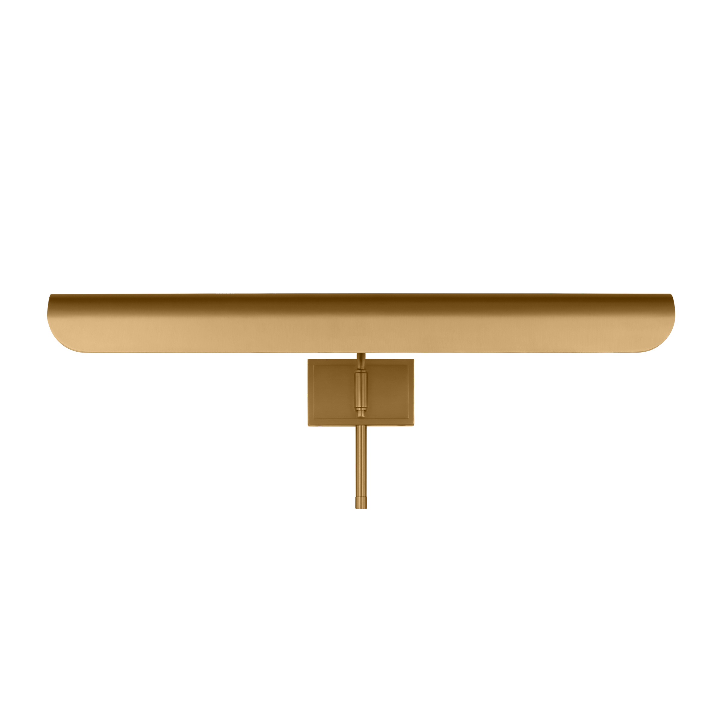 Hull 24" Picture Light Burnished Brass