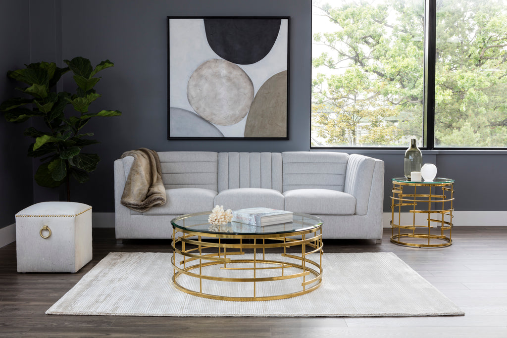 Rocky Road - 48" X 48" - Black Floater Frame