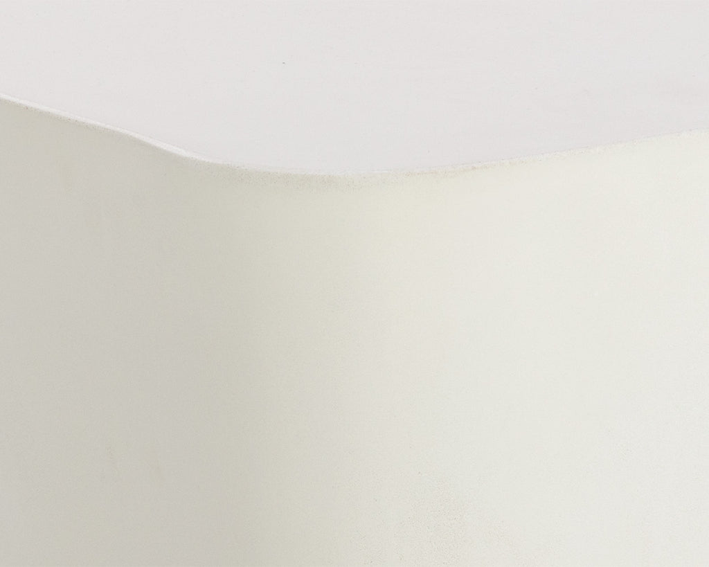 Dali End Table - Large - White