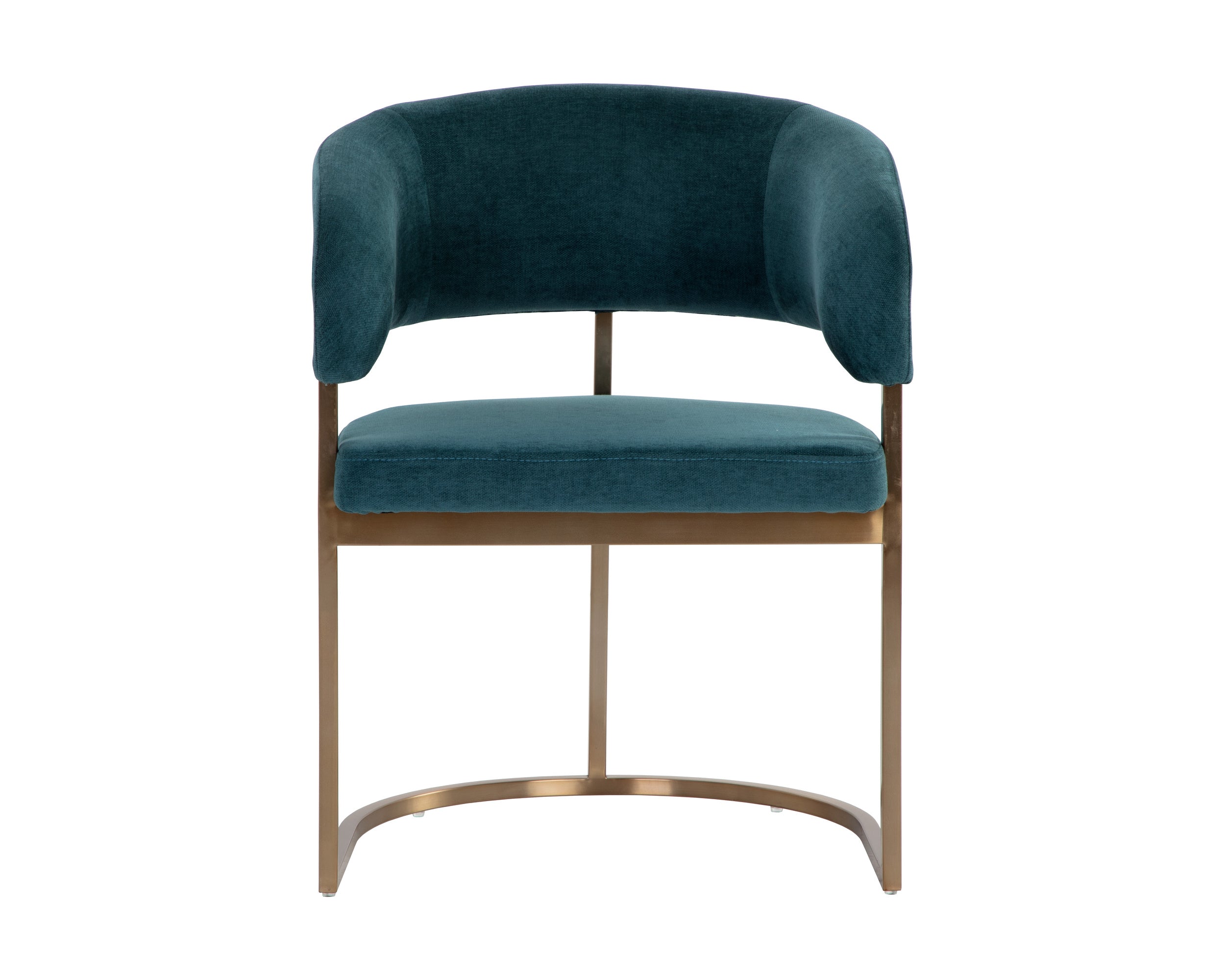 Marris Dining Armchair - Gold - Danny Teal