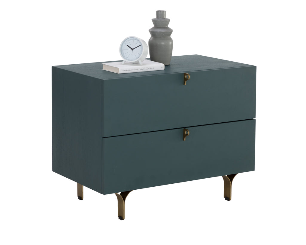 Celine Nightstand - Large - Teal