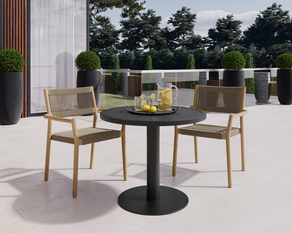 Kavala Stackable Dining Armchair - Natural