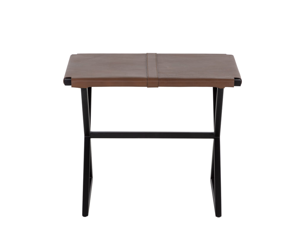 Elon Stool - Vintage Cognac Leather