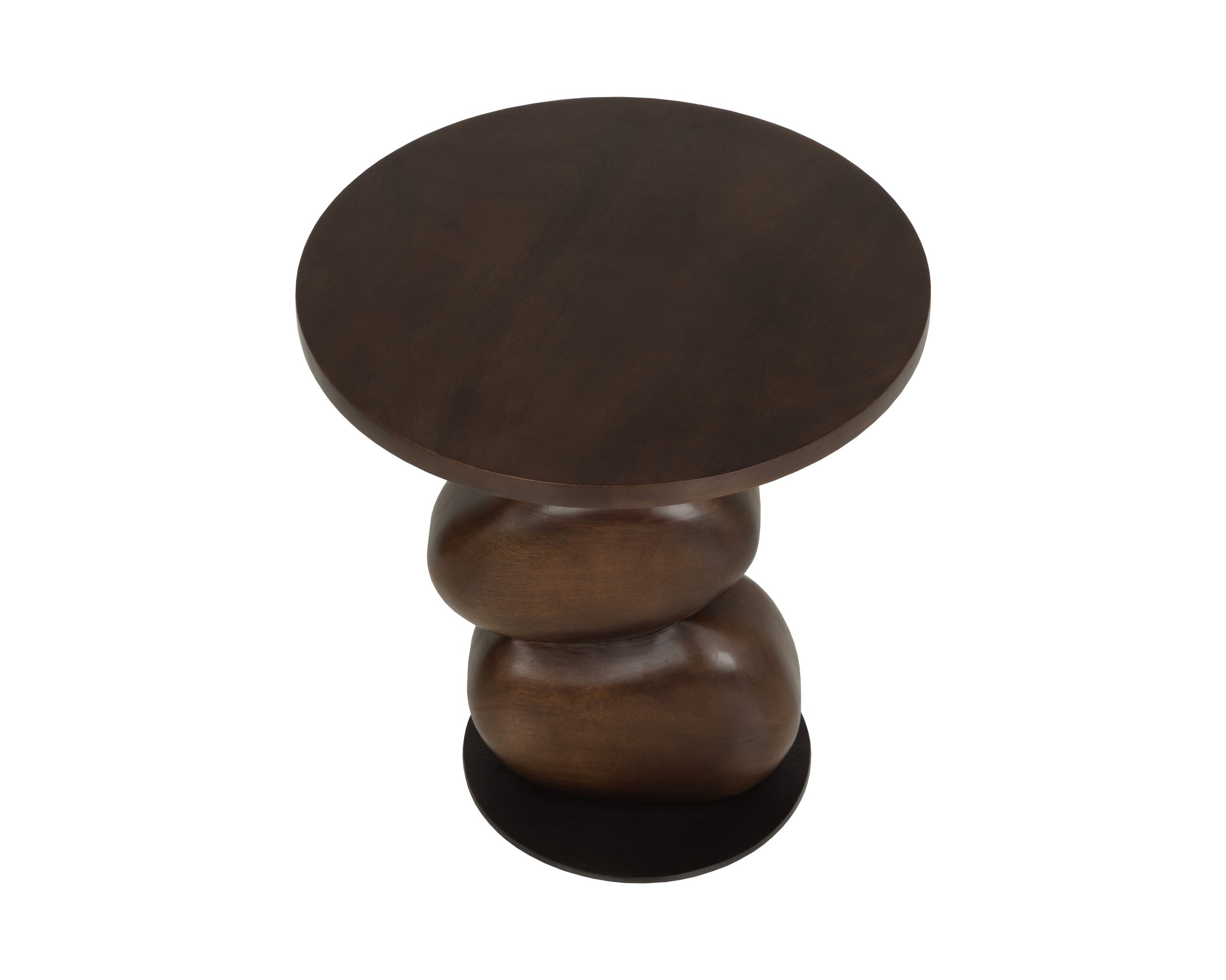 Paplo End Table - Medium Brown