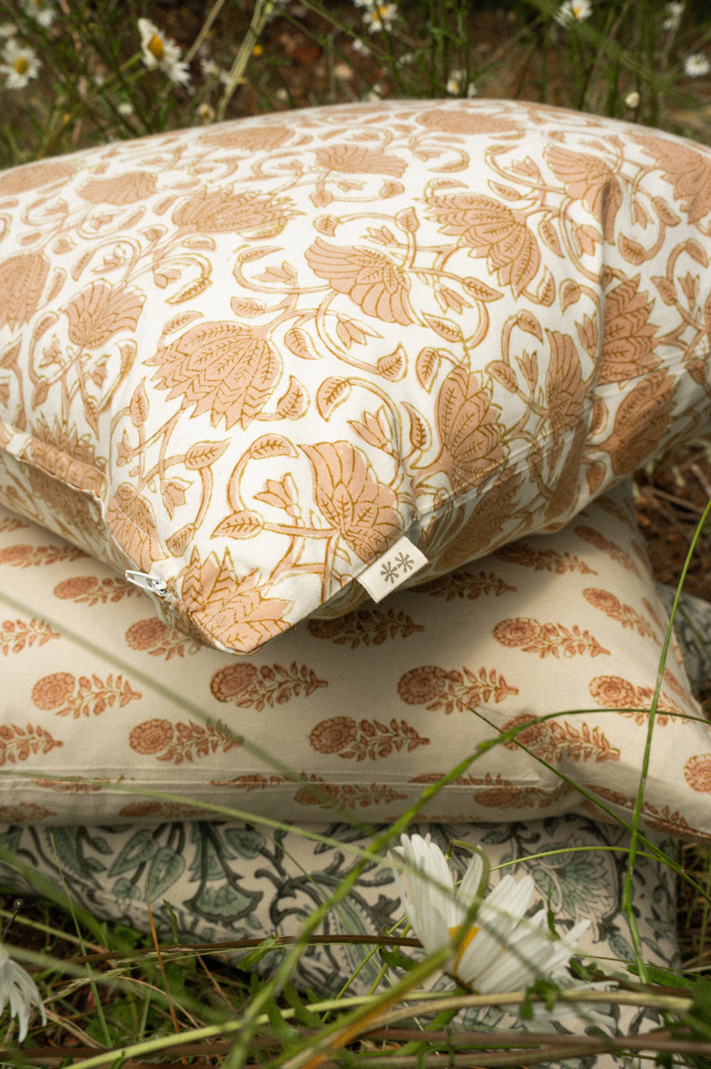 20x20 Chitra Block Print Pillow