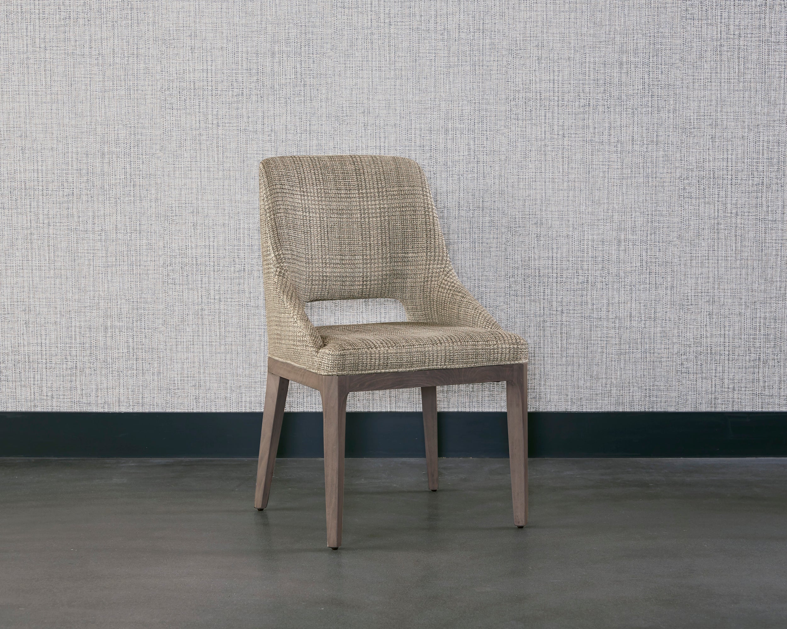 Estrada Dining Chair - Naya Check Light Grey