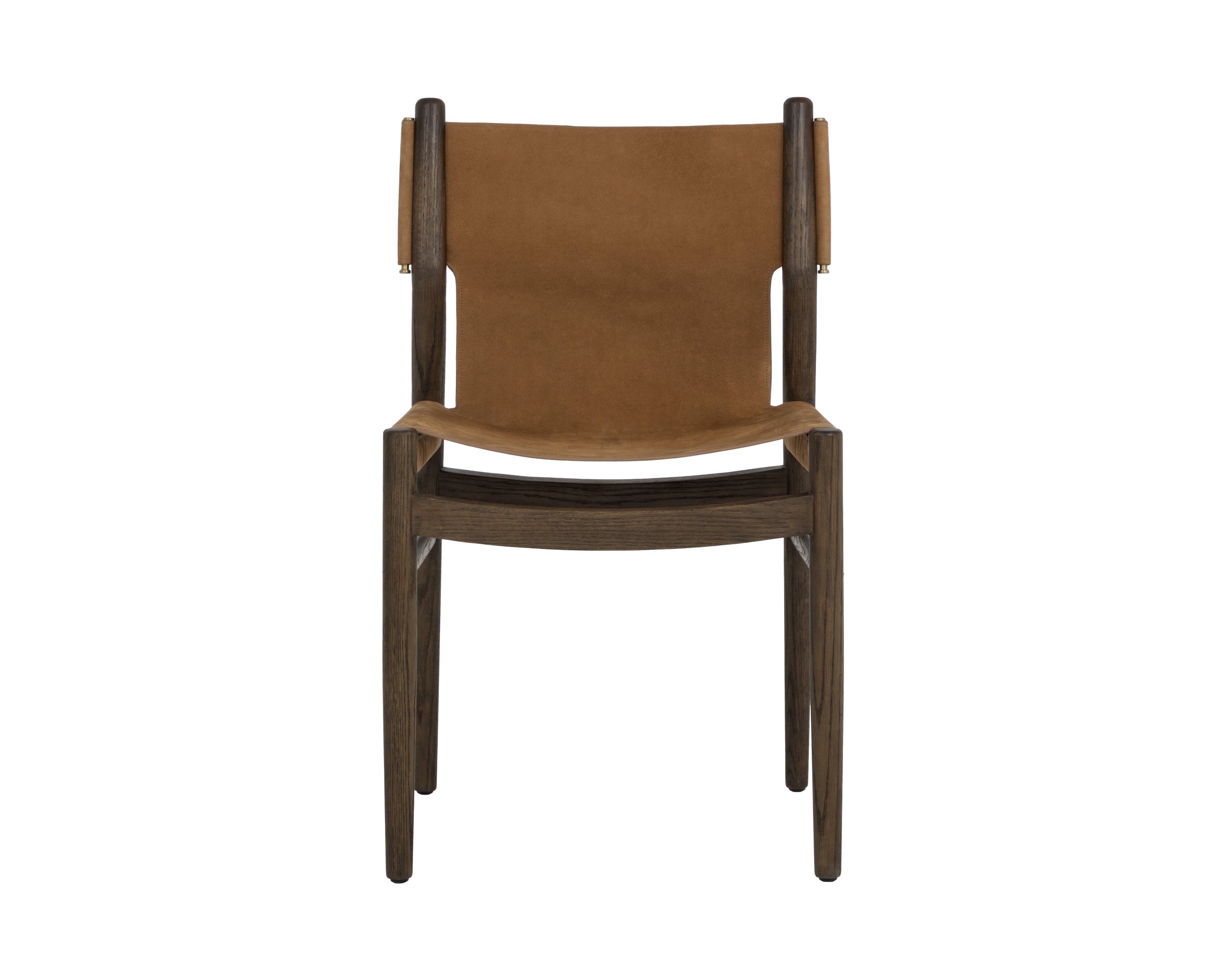 Argus Dining Chair - Nubuck Caramel Leather