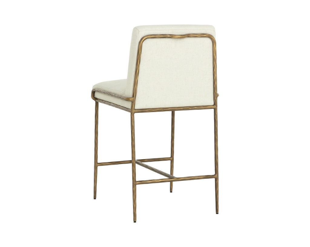 Lathan Counter Stool - Geralt Linen